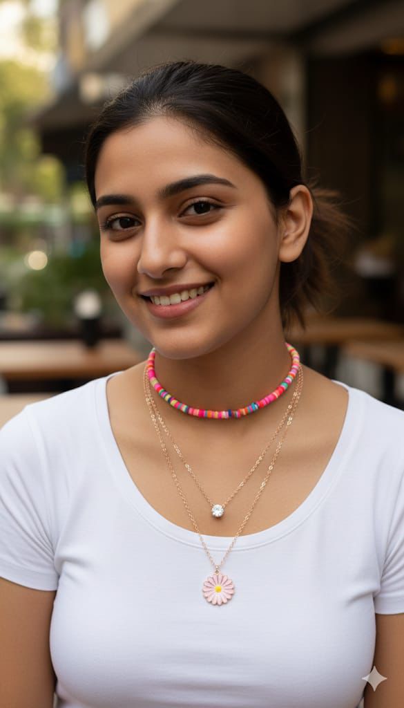 Multicoloured 3 line chains