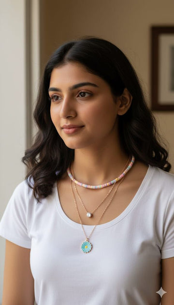 Multicoloured 3 line chains