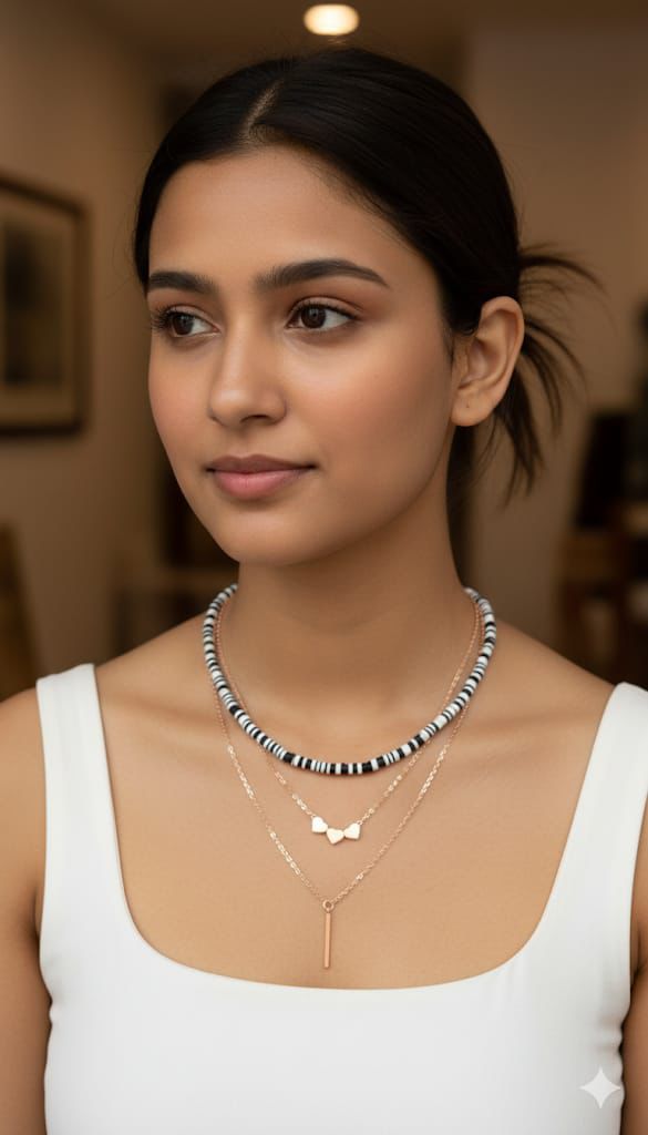 Multicoloured 3 line chains